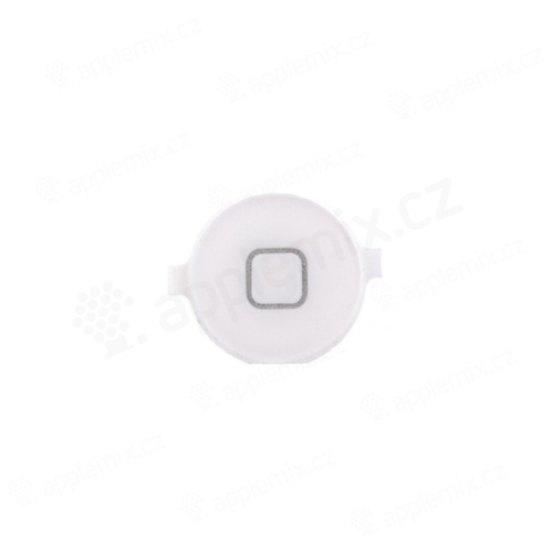 Tlačítko Home Button pro Apple iPhone 4 - bílé - kvalita A