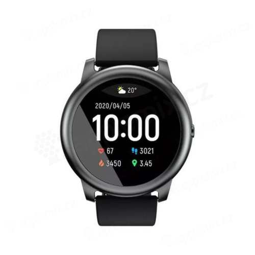 Fitness chytré hodinky XIAOMI HAYLOU LS05 Solar - krokoměr / měřič tepu - Bluetooth - vodotěsné - černé