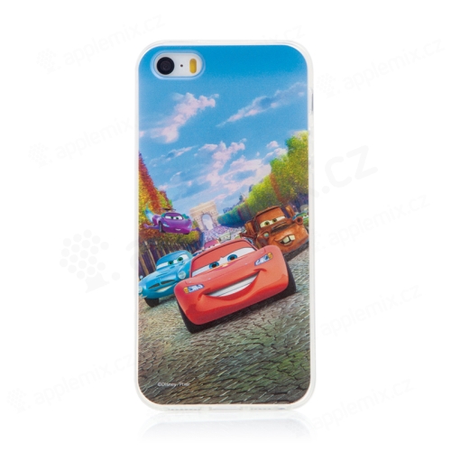 Kryt Disney pre Apple iPhone 5 / 5S / SE - Cars - gumový - farebný
