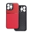 Kryt FORCELL Noble pre Apple iPhone 14 Pro Max - umelá koža - červený