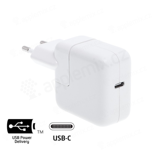 18W Napájecí adaptér / nabíječka USB-C pro Apple iPhone / iPad - rychlonabíjecí