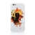 Kryt Harry Potter pre Apple iPhone 6 / 6S - gumový - Lev z Nebelvíru - biely