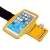 Sportovní pouzdro pro Apple iPhone 6 / 6s / 7 / 8 Plus a X / Xs / Xr - reflexní pruh - oranžové
