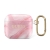 Pouzdro / obal GUESS Shiny Marble pro Apple AirPods 3 (2021) - gumové - růžové