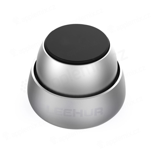 Držák do auta pro Apple iPhone - magnetický - 360° otočný - stříbrný