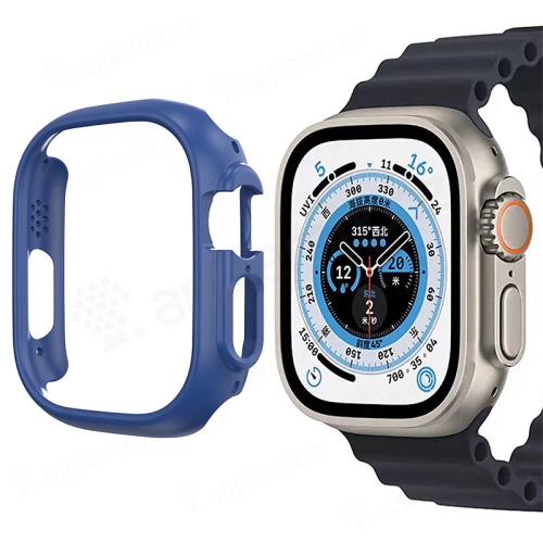 Kryt / rámeček pro Apple Watch Ultra / Ultra 2 49mm - plastový - tmavě modrý