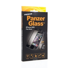 Tvrzené sklo / Tempered Glass PanzerGlass Premium pro Apple iPhone 6 Plus / 6S Plus - černý rámeček - 0,4mm