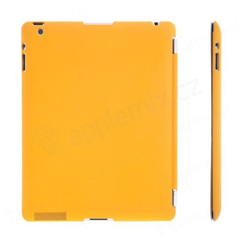 Oboustranné ultra tenké ochranné pouzdro Companion Case pro Apple iPad 2. / 3. / 4.gen. se Smart Coverem - oranžové