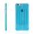 Plastový kryt BASEUS pro Apple iPhone 6 / 6S - výrazná struktura - průhledný modře probarvený