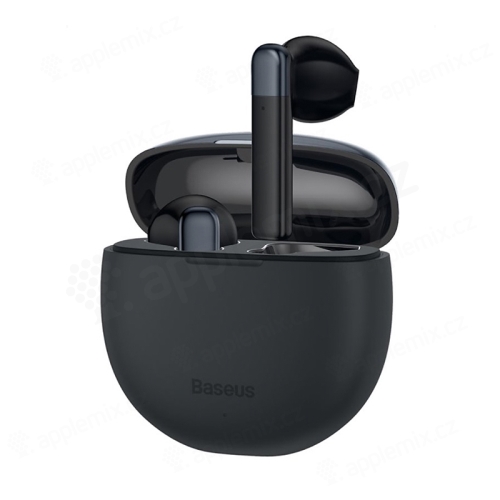 Bezdrátová Bluetooth sluchátka BASEUS Encok W2 - černá