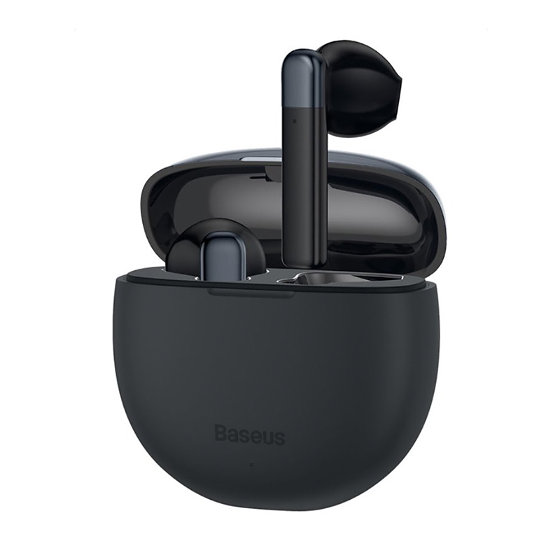 Bezdrátová Bluetooth sluchátka BASEUS Encok W2 - černá; NGW2-01