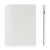 Pouzdro + Smart Cover pro Apple iPad 2. / 3. / 4.gen. - bílé průhledné - elegantní textura