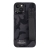 Kryt TACTICAL Camo pro Apple iPhone 14 Plus - látkový maskáč + poutko s nýty - plastový / gumový - černý