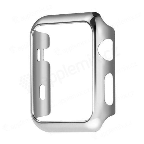 Kryt / rámeček / bumper HOCO Defender pro Apple Watch 42mm series 2 - plastový - stříbrný
