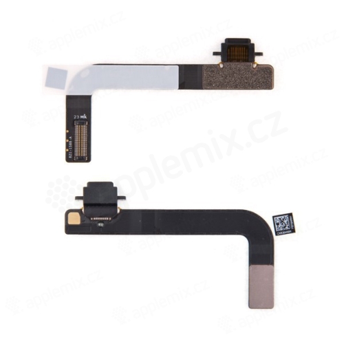 Flex kábel s dokovým konektorom pre Apple iPad 4.gen. - čierny - kvalita A+