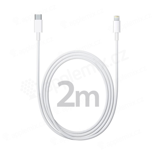 Originálny kábel Apple USB-C / Lightning - 2 m - Biely