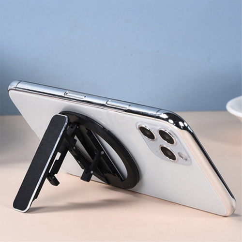 Stojánek pro Apple iPhone - MagSafe kompatibilní - skládací - hliníkový - černý