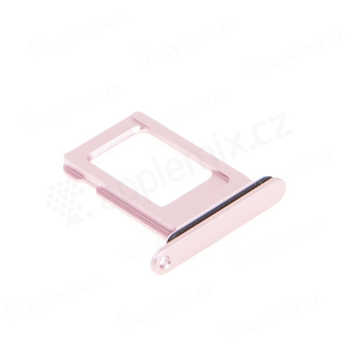 Nano držiak / zásuvka na SIM kartu pre Apple iPhone 15 / 15 Plus - ružová - A+ kvalita