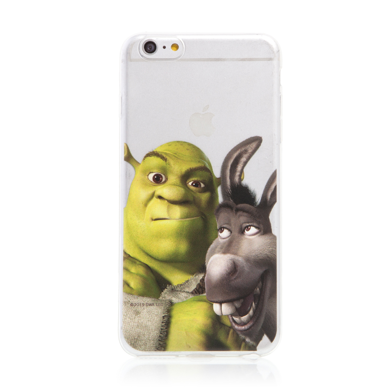 Kryt DREAMWORKS Shrek pro Apple iPhone 6 Plus - gumový - Shrek s oslíkem; DWPCSHREK1056
