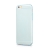 Kryt HOCO pro Apple iPhone 6 / 6S - antiprachová záslepka - tenký gumový průhledný - modře probarvený