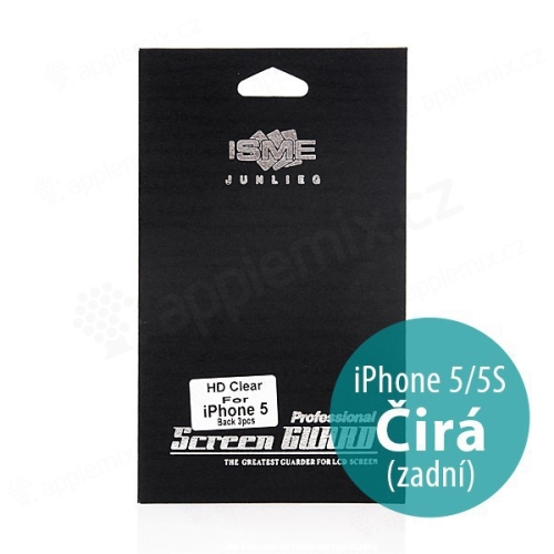 Ochranná zadní fólie pro Apple iPhone 5 / 5S / SE - čirá