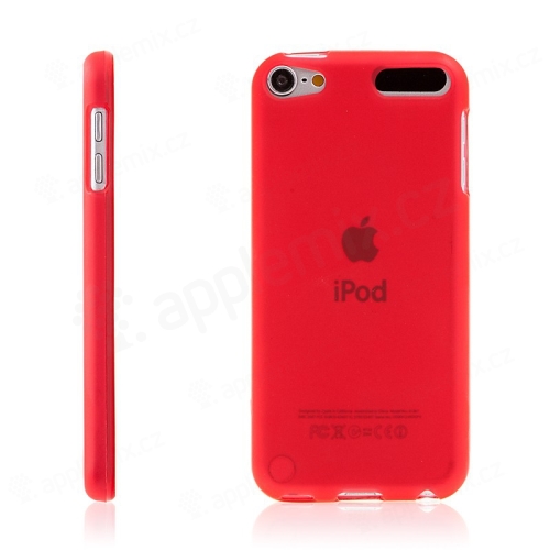 Kryt pro Apple iPod touch 5. / 6. / 7. gen. gumový červený