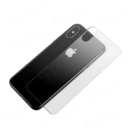 Tvrzené sklo (Tempered Glass) BASEUS pro Apple iPhone Xs Max - na zadní část - 2,5D hrana - čiré - 0,3mm
