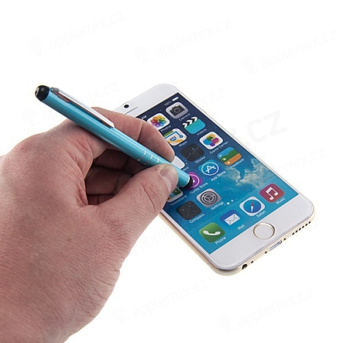 Kovové dotykové pero / stylus pro Apple iPhone / iPad / iPod