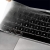 ENKAY kryt klávesnice pre Apple MacBook Air / Air M1 (2018-2021) 13" (A1932, A2179, A2337) - EU verzia - gumový - transparentný
