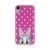 Kryt Disney pre Apple iPhone Xr - Daisy - gumový - ružový - bodky