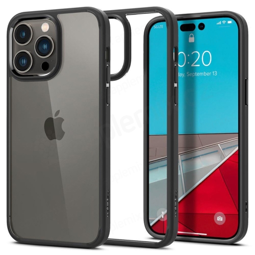 Kryt SPIGEN Ultra Hybrid pre Apple iPhone 14 Pro - plast / guma - priehľadný / čierny