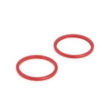 Kroužek krycího sklíčka zadní kamery Apple iPhone 11 - sada 2ks - červený - kvalita A+