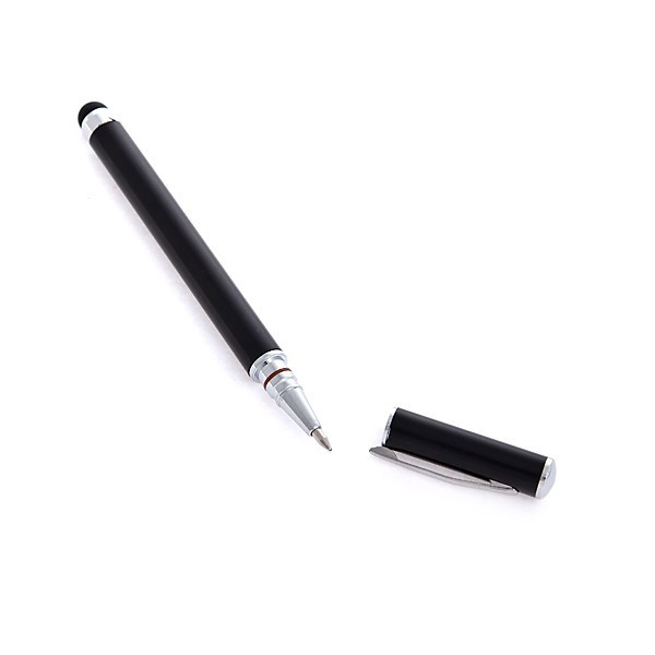 2v1 dotykové pero / stylus + propiska - černé
