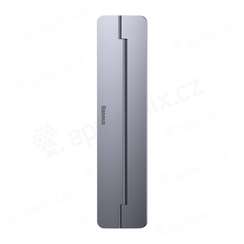 Stojánek / podložka BASEUS pro Apple MacBook (velikosti 11" - 16") - kovový - šedý