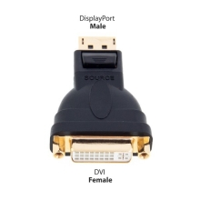 DisplayPort Male na DVI Female adaptér