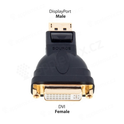 Adaptér DisplayPort Male na DVI Female