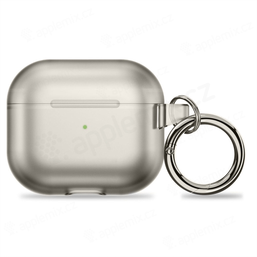 Puzdro TECH-PROTECT pre Apple AirPods Pro - kompatibilné s MagSafe - sivé / priehľadné