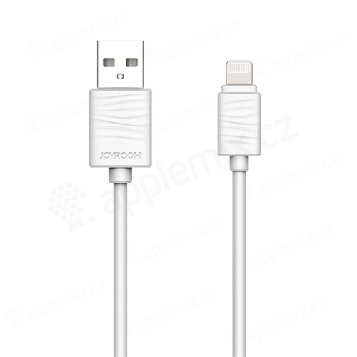 Synchronizačný a nabíjací kábel JOYROOM - Lightning pre zariadenia Apple - biely - 1 m