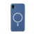Kryt pro Apple iPhone Xr s podporou MagSafe - silikonový - modrý