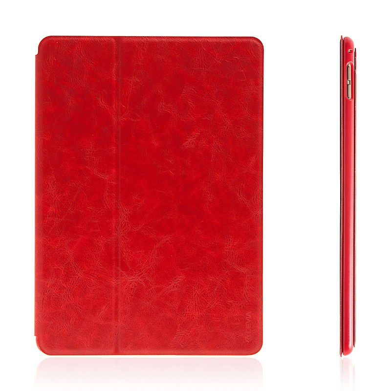 Pouzdro DEVIA pro Apple iPad Pro 9.7 - elegantní - stojánek a funkce chytrého uspání - červené