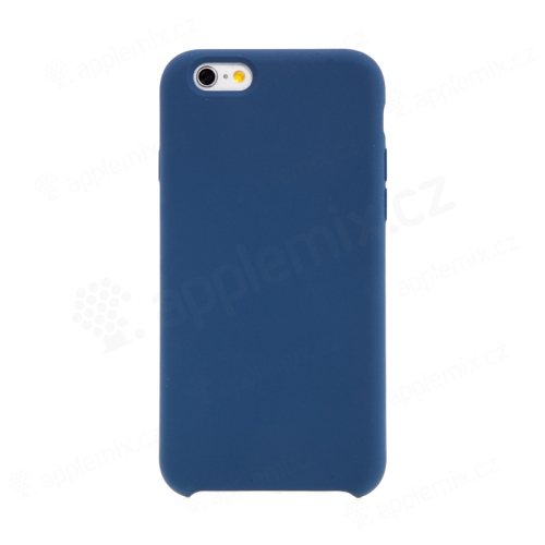 Kryt pro Apple iPhone 6 / 6S - gumový - příjemný na dotek - tmavě modrý