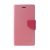 Puzdro Mercury Fancy Diary pre Apple iPhone Xr - stojan a priehradka na dokumenty - ružové