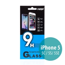 Tvrzené sklo (Tempered Glass) pro Apple iPhone 5 / 5C / 5S / SE - na přední stranu - 0,33mm