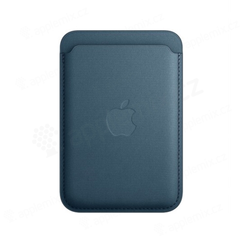 Originální MagSafe peněženka pro Apple iPhone - FineWoven tkanina - tichomořsky modrá