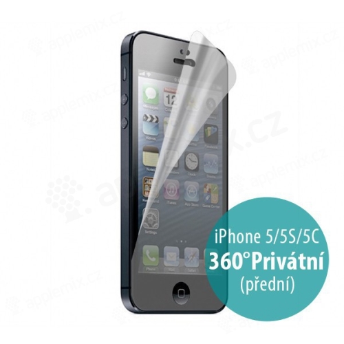 Ochranná fólie pro Apple iPhone 5 / 5C / 5S / SE - 360° privacy - anti-reflexní