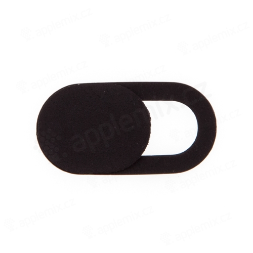Krytka čočky přední kamery pro Apple iPhone / iPad / MacBook / iMac - ultratenká - černá - sada 10 kusů
