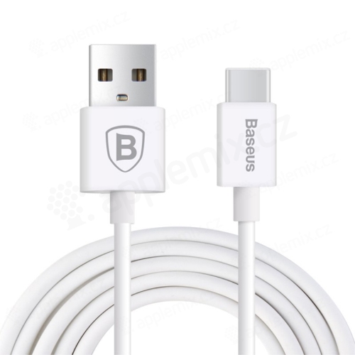 Synchronizační a nabíjecí kabel USB-C Baseus Flash Series - bílý - 1m