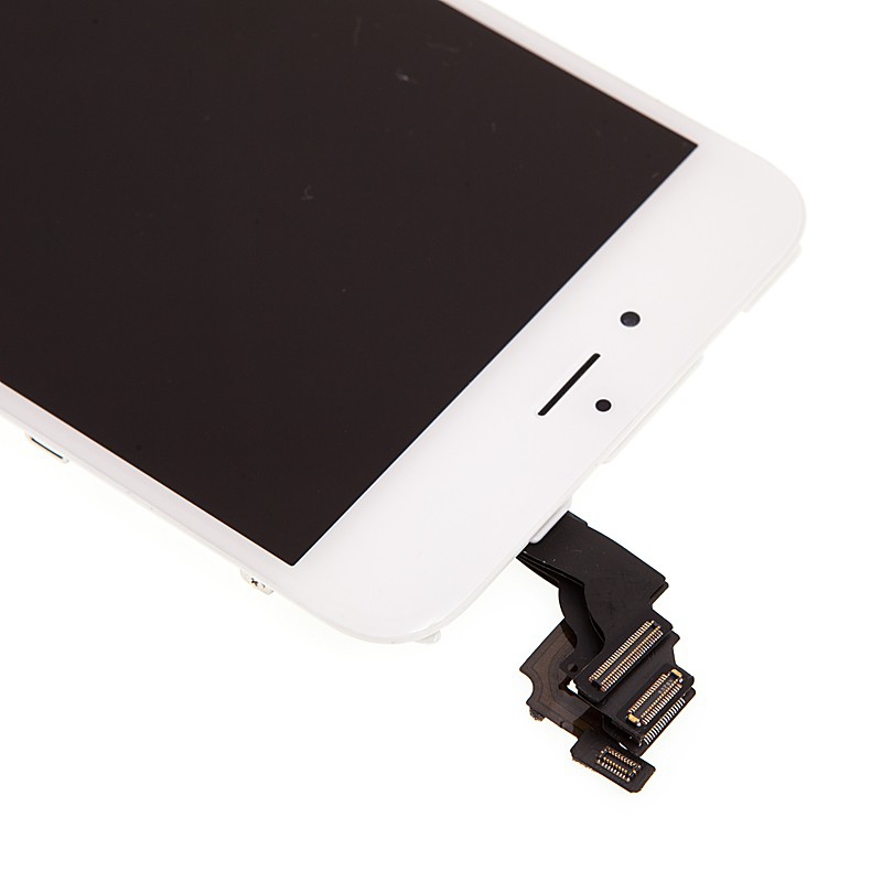 LCD panel + dotykové sklo (touch screen digitizér) pro Apple iPhone 6 Plus - osazený bílý - kvalita A+