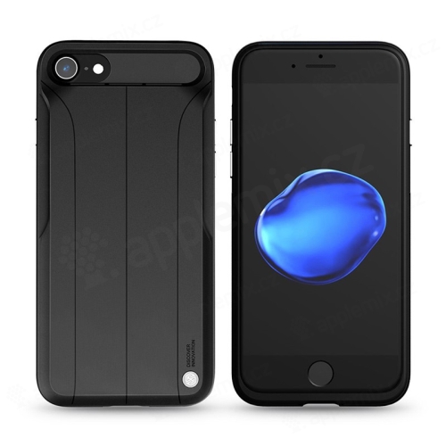 Kryt Nillkin Amp pro Apple iPhone 7 / 8 / SE (2020) / SE (2022) s pasivním zesilovačem zvuku - gumový - černý