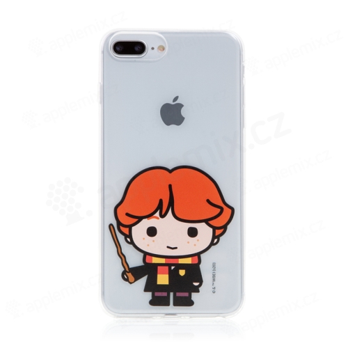 Kryt Harry Potter pro Apple iPhone 7 Plus / 8 Plus - gumový - Ron Weasley - průhledný